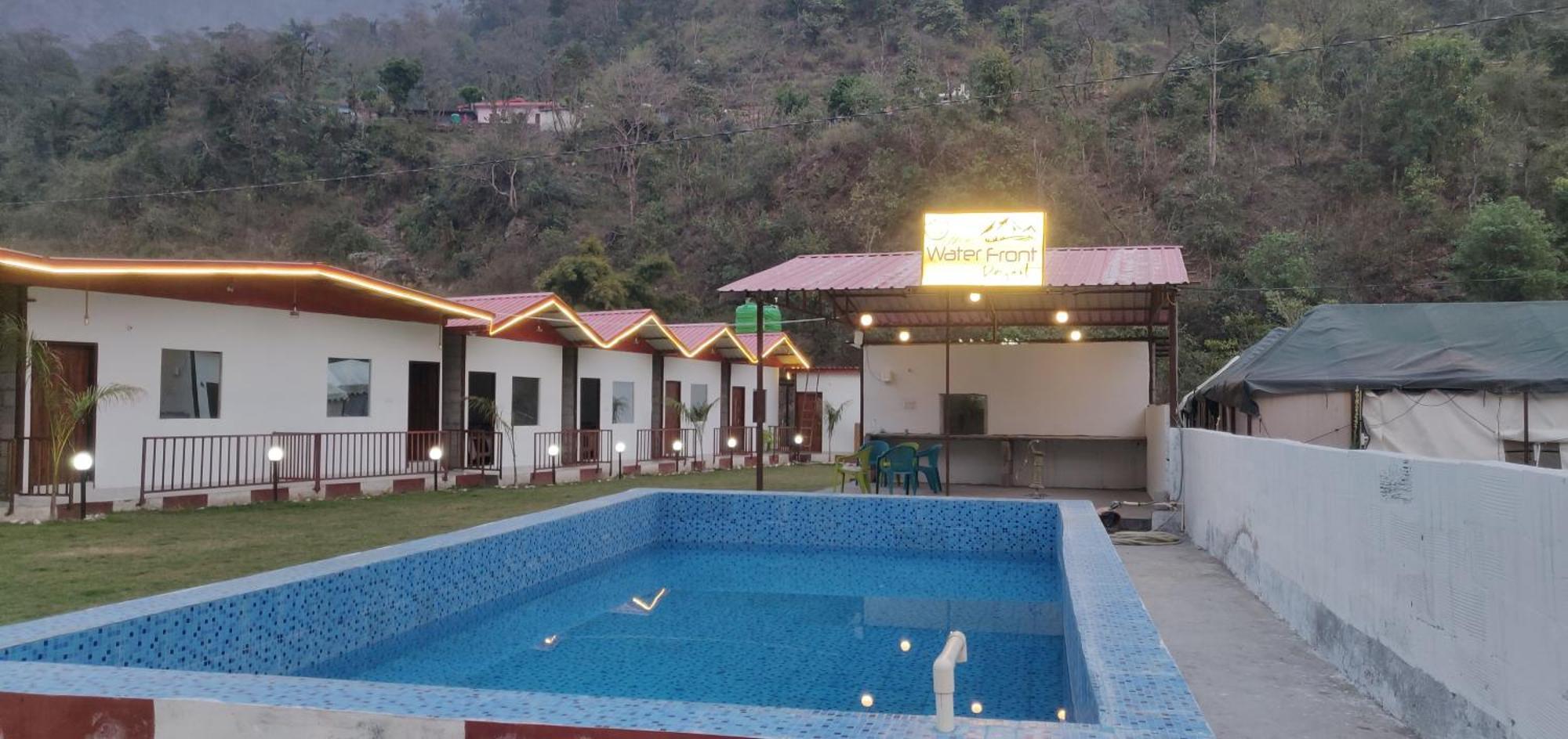 The Waterfront Resort Rishīkesh Exterior foto